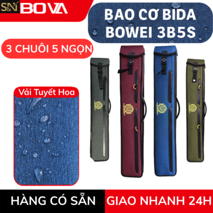 BOWEI 3B5S Cue Case