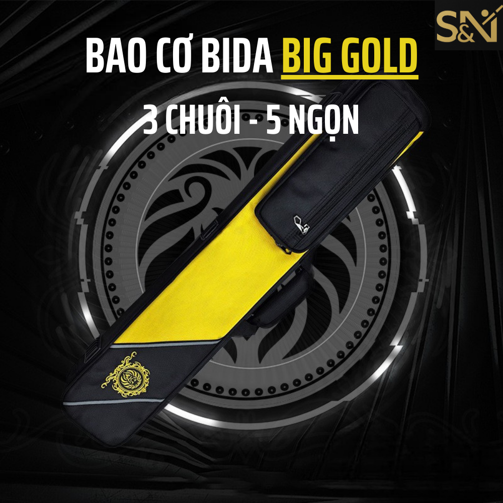 Big Gold Cue Case