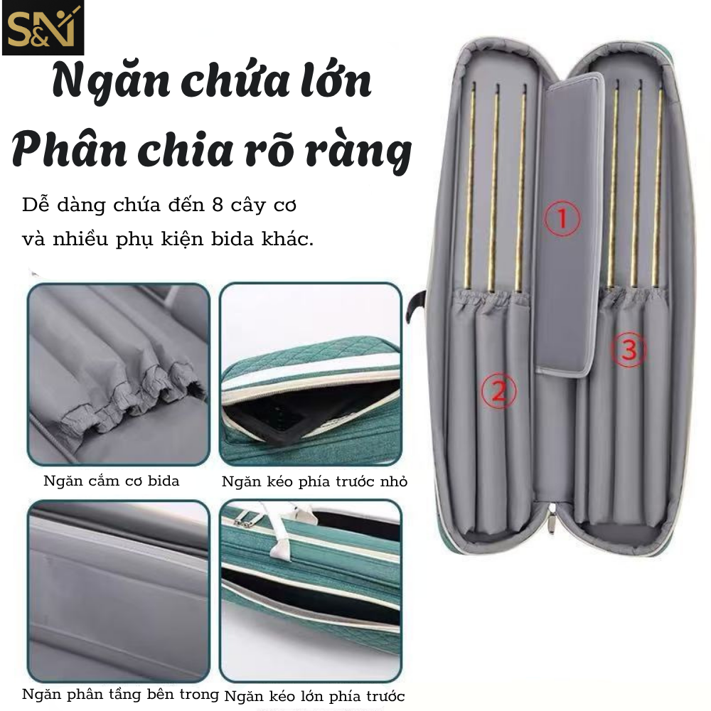 7 Holes Cue Case - Image 3