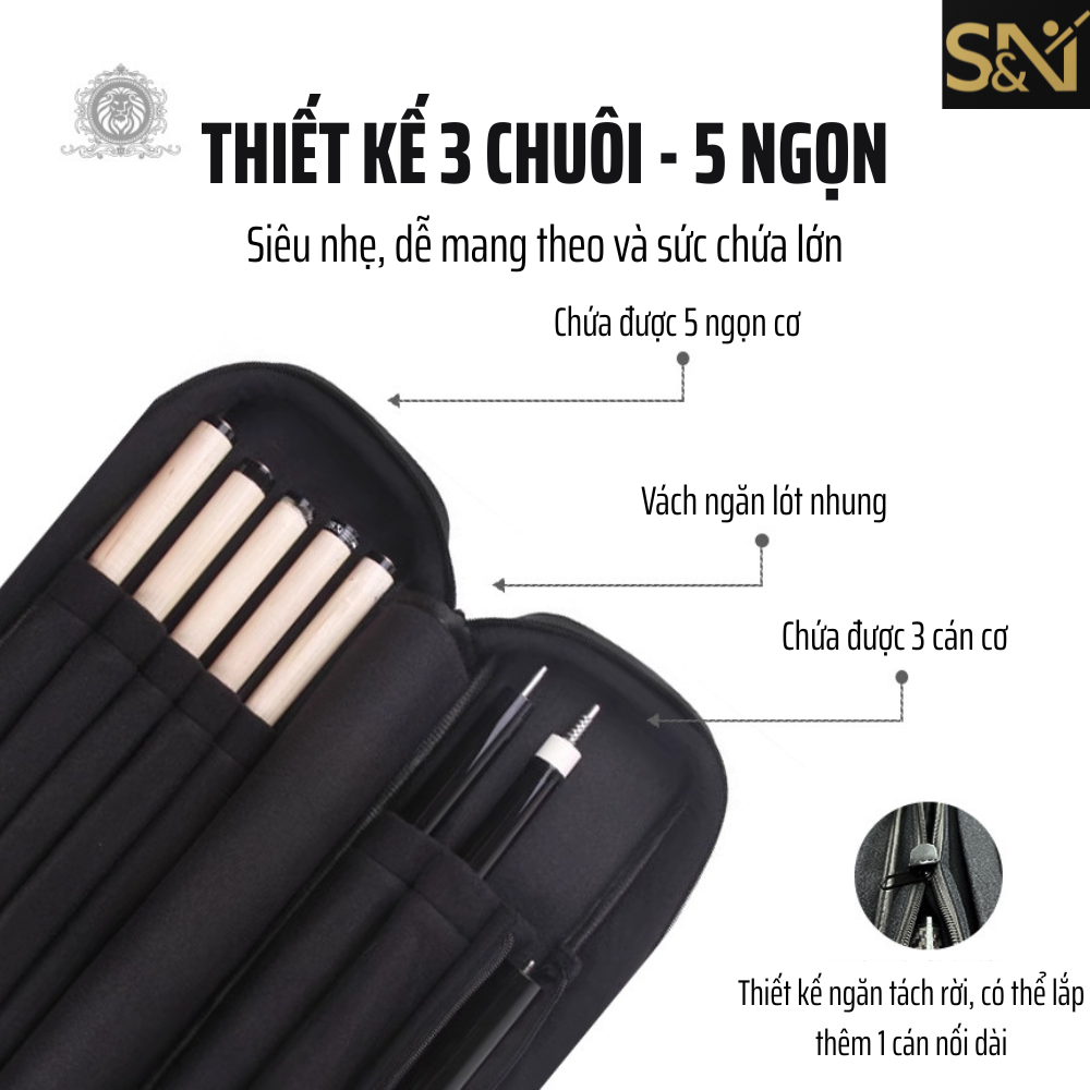 Big Gold Cue Case - Image 6