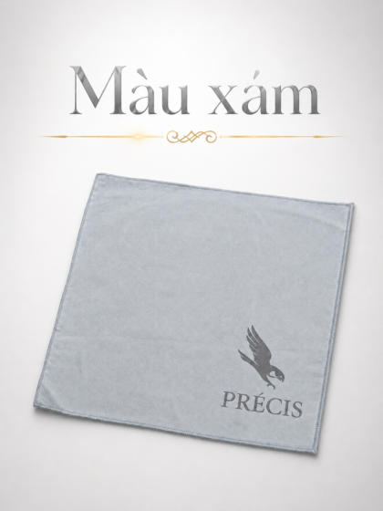KHĂN PRÉCIS XÁM